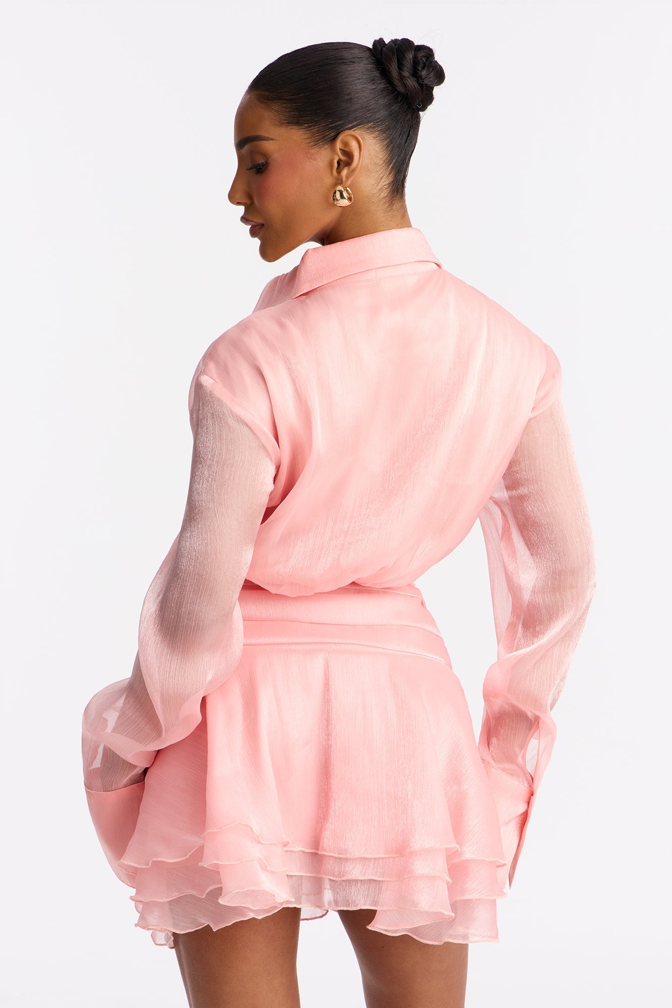 Lips Sealed Mini Dress - Mauve