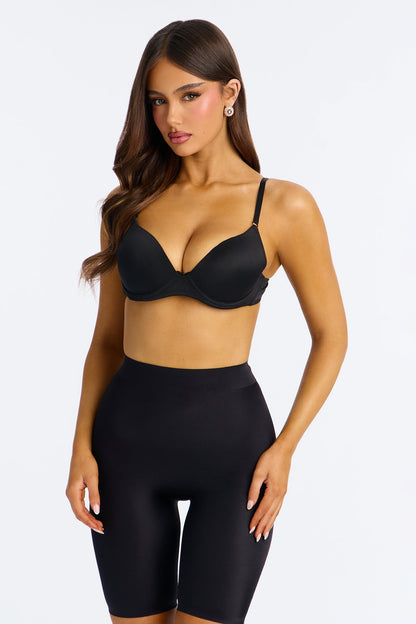 Feels Natural Padded Shapewear Shorts - Black