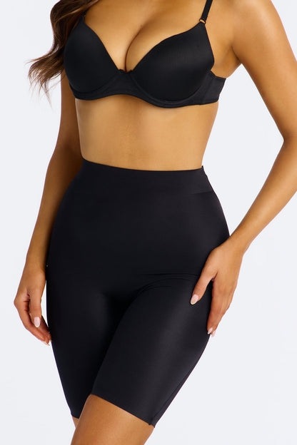 Feels Natural Padded Shapewear Shorts - Black