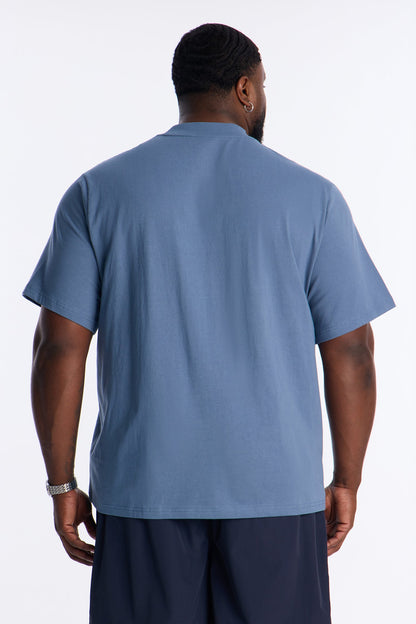Oversized Heavyweight Tee 240GSM - Indigo