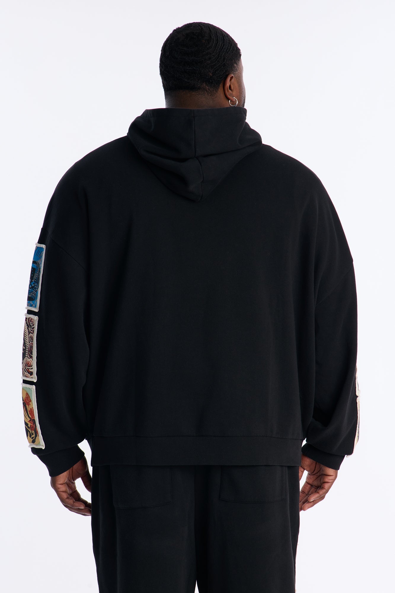 God Made Oversized Hoodie - Black