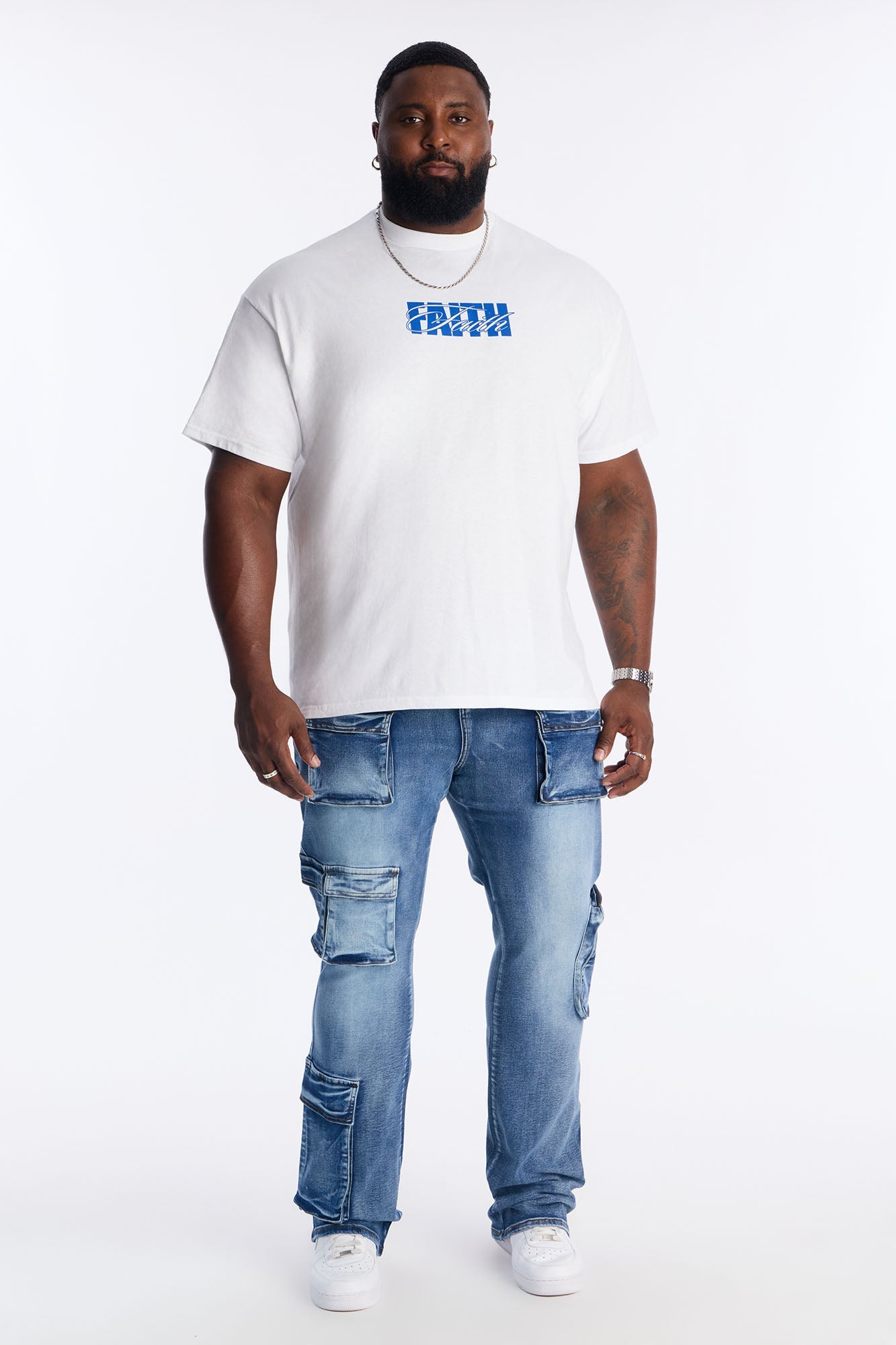 It Takes Faith To Believe Short Sleeve Tee - White