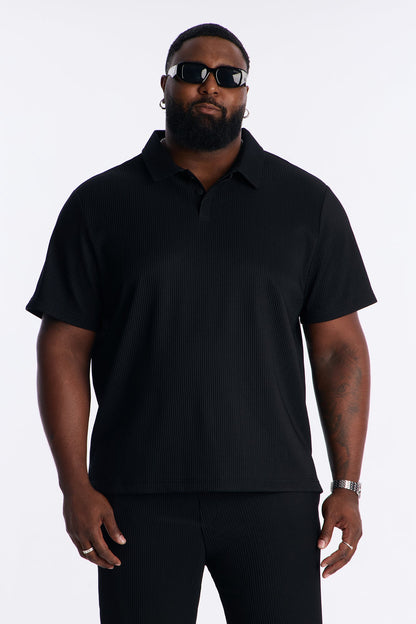 Show Up Polo Shirt - Black