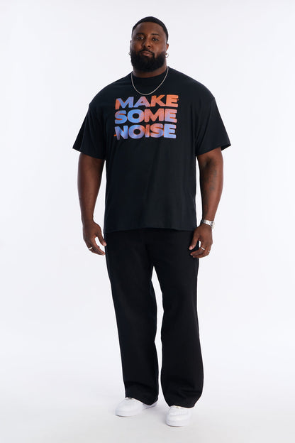 Make Some Short Sleeve Tee - Black Wash