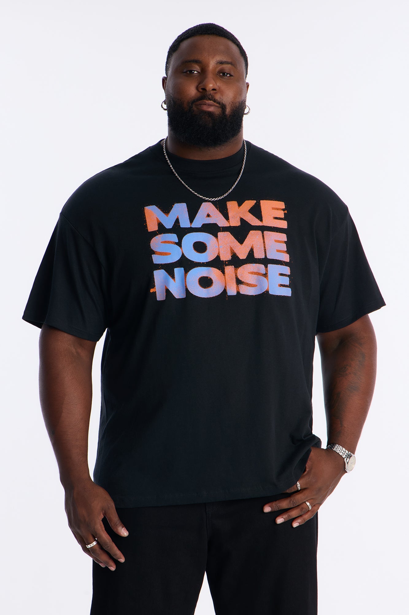 Make Some Short Sleeve Tee - Black Wash