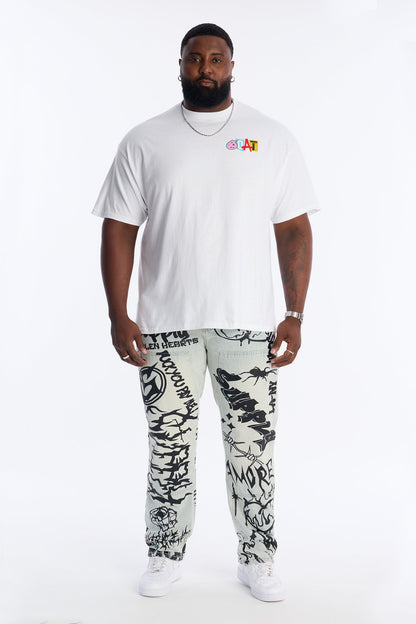 GOAT Worldwide Limited Edition Short Sleeve Tee - White