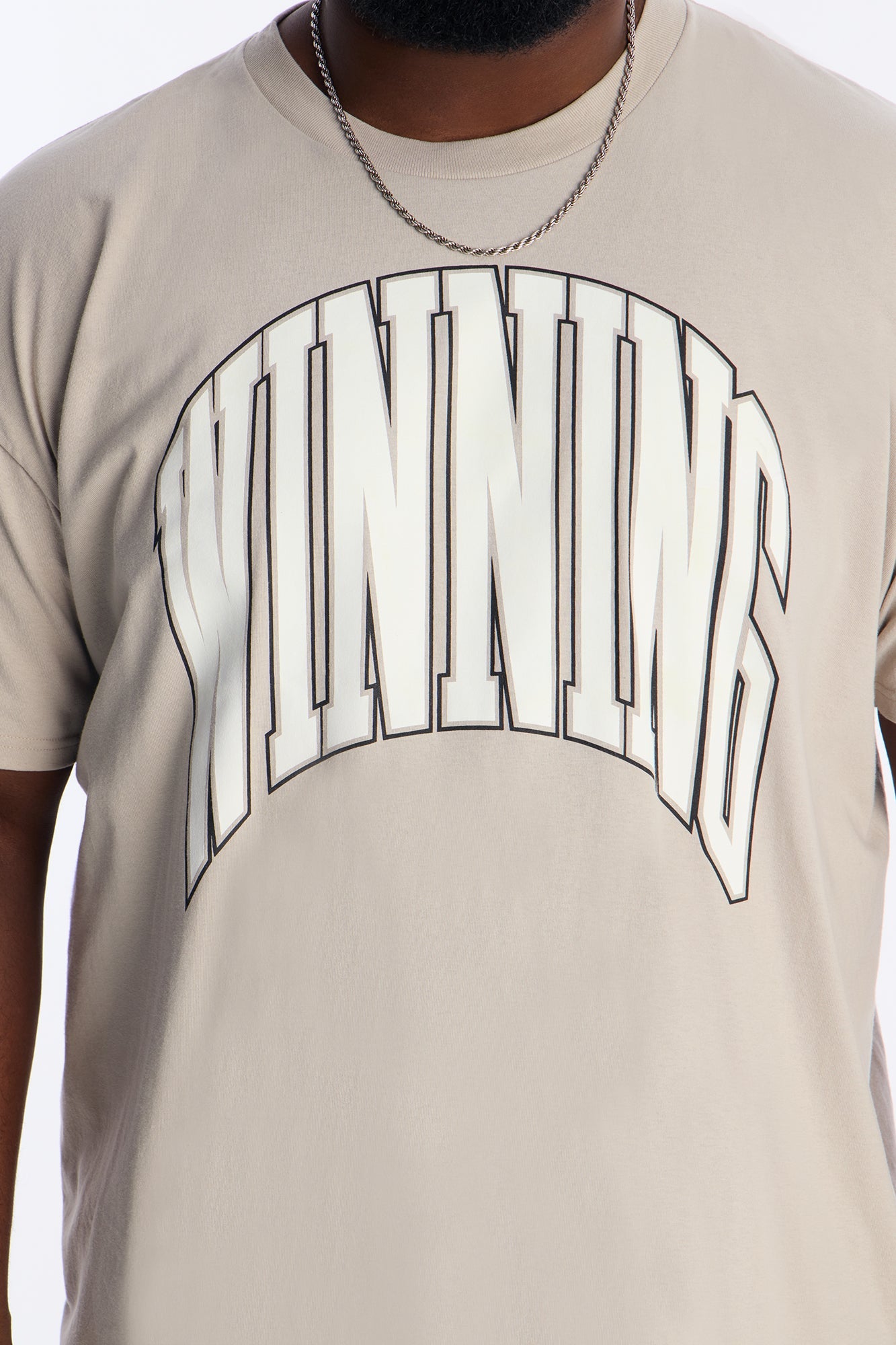 Winning At Life Short Sleeve Tee - Grey