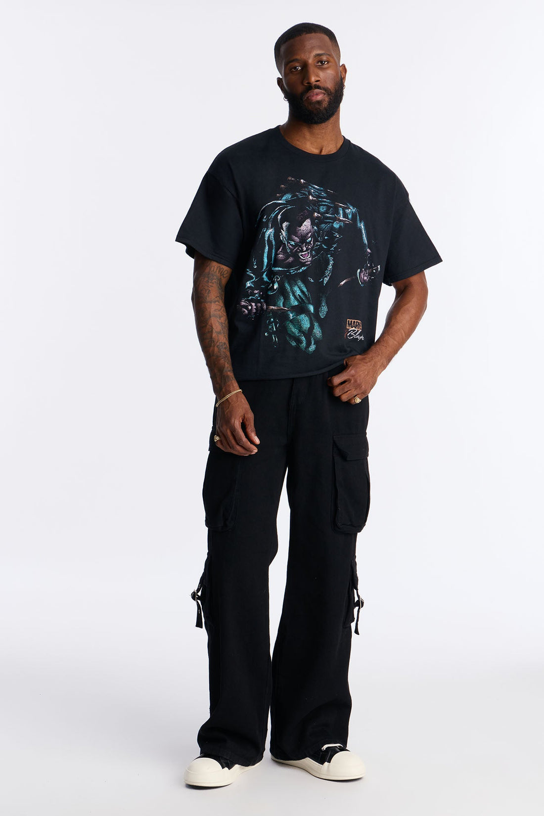 Marvel Blade The Vampire Slayer Short Sleeve Tee - Black