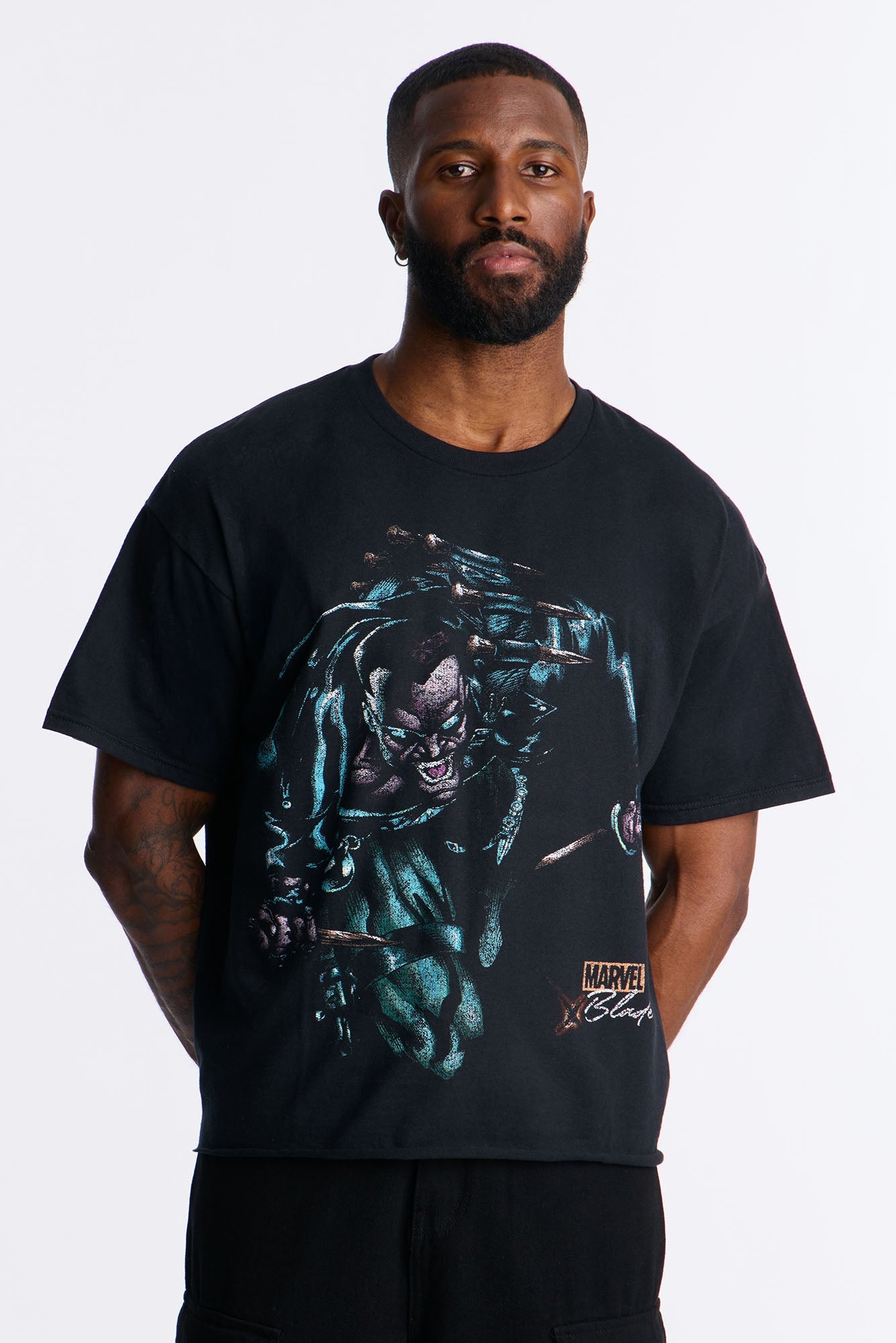 Marvel Blade The Vampire Slayer Short Sleeve Tee - Black