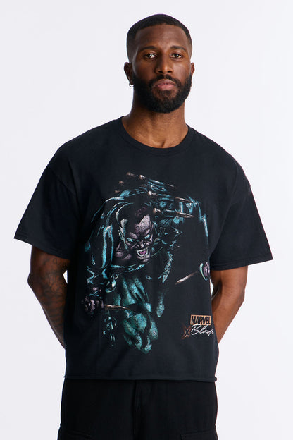 Marvel Blade The Vampire Slayer Short Sleeve Tee - Black