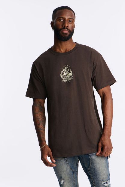 Dreamer Design Studio Short Sleeve Tee - Brown