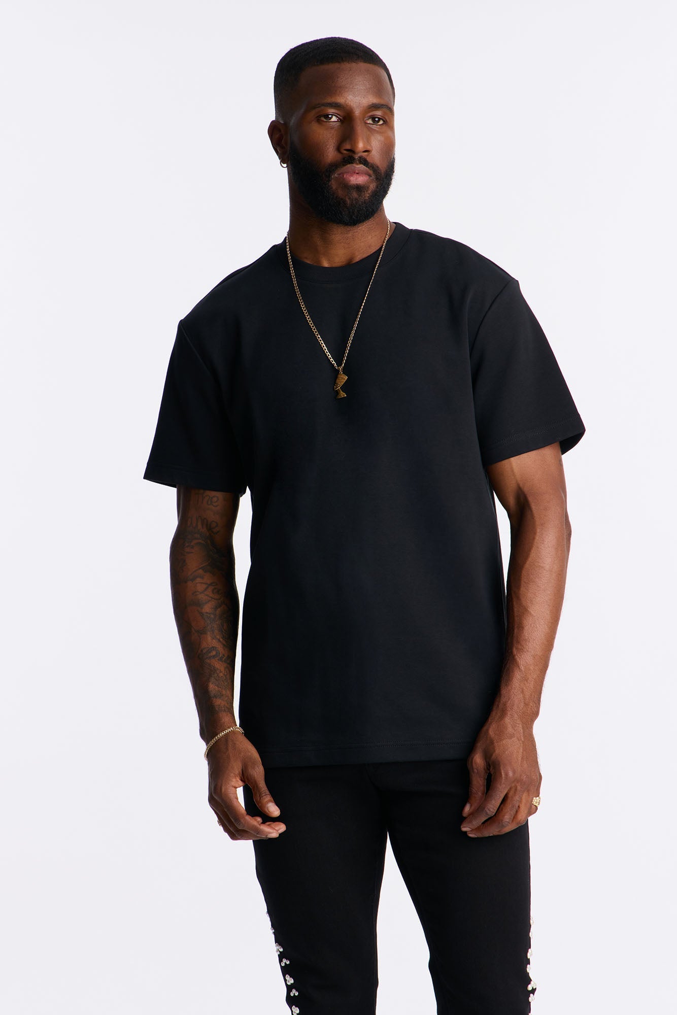 Davison Premium Short Sleeve Tee - Black