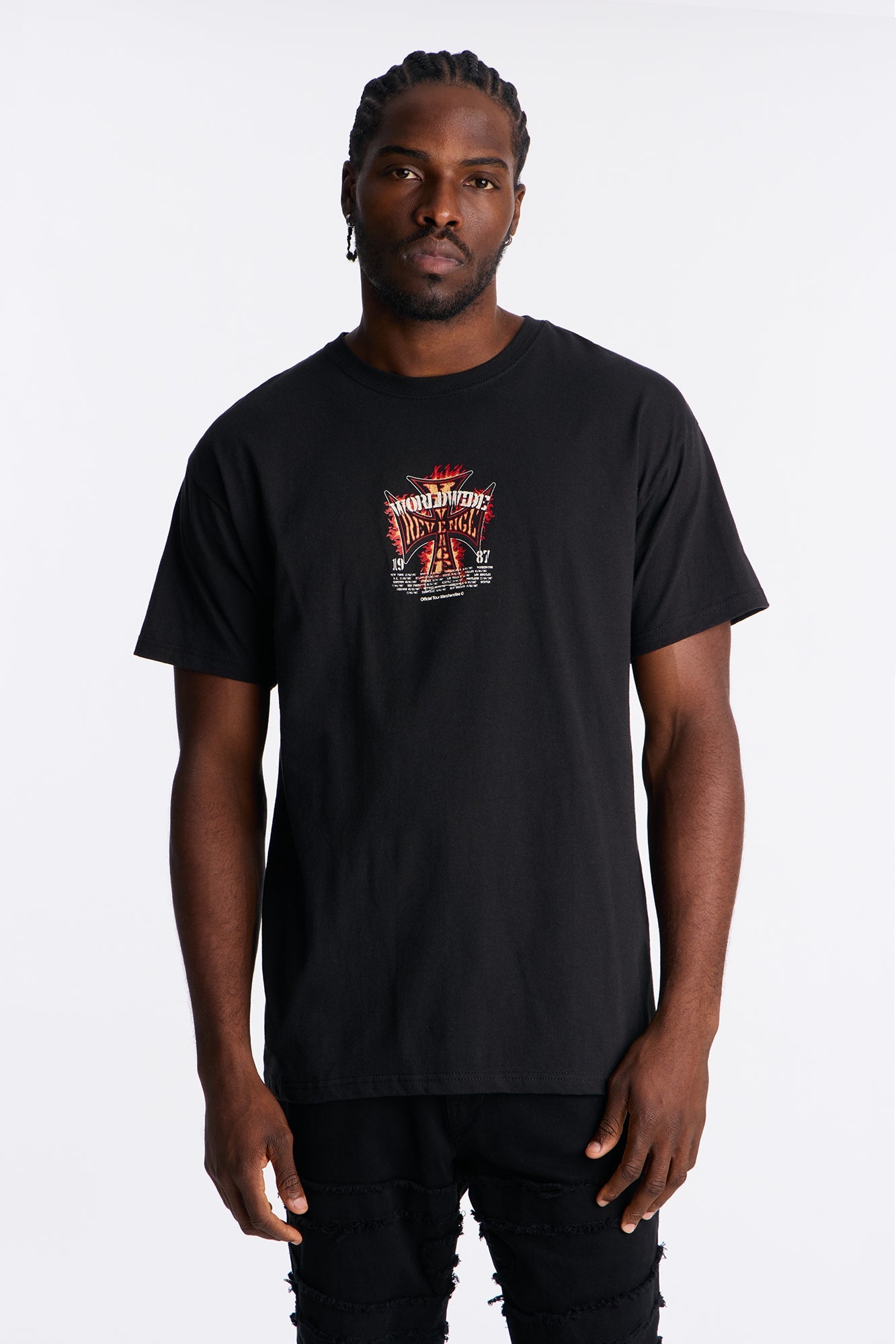Worldwide Revenge Short Sleeve Tee - Black