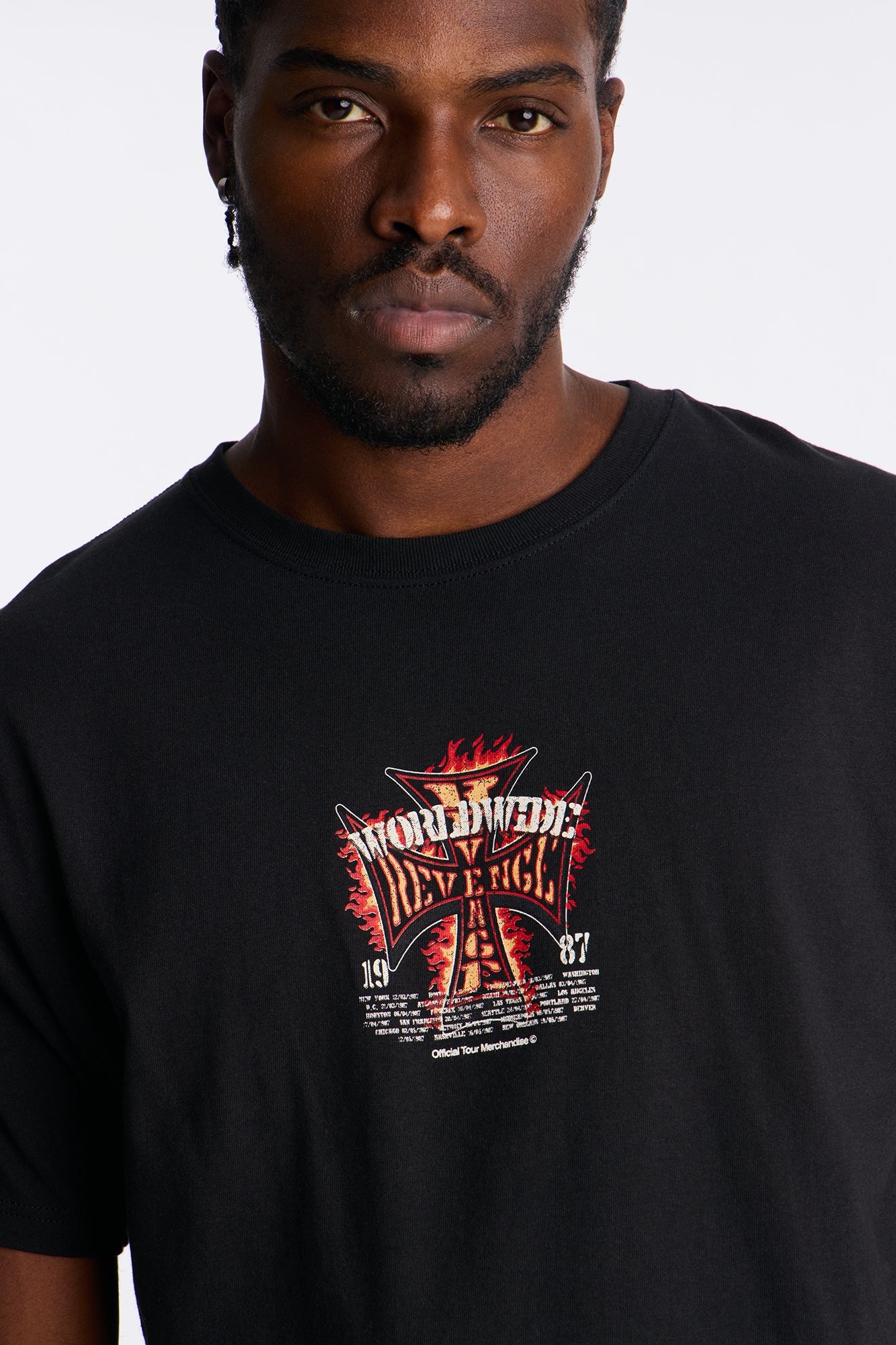 Worldwide Revenge Short Sleeve Tee - Black