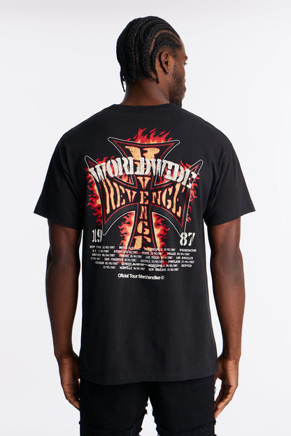 Worldwide Revenge Short Sleeve Tee - Black