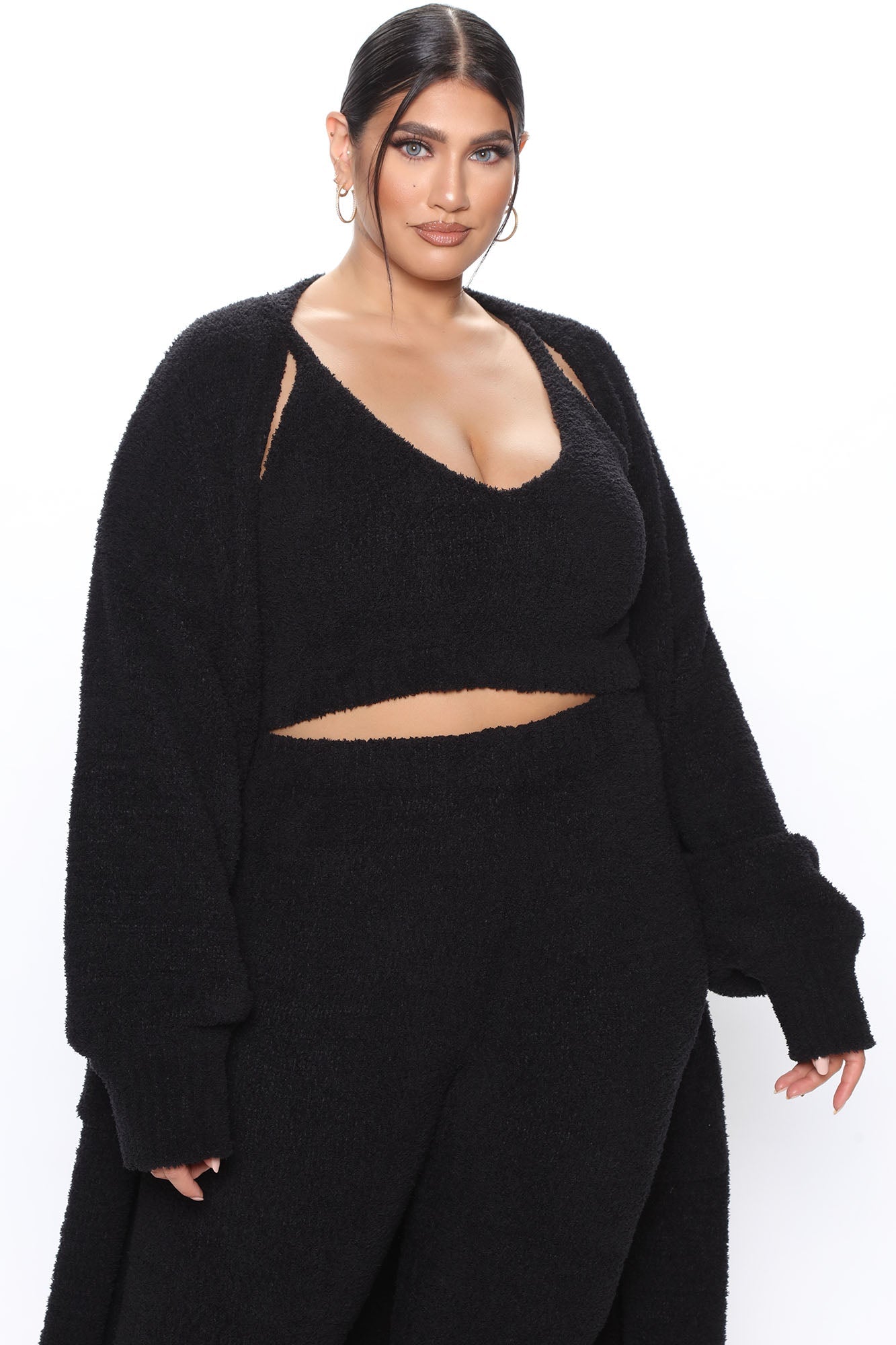 Living In It 3 Piece Legging Set - Black