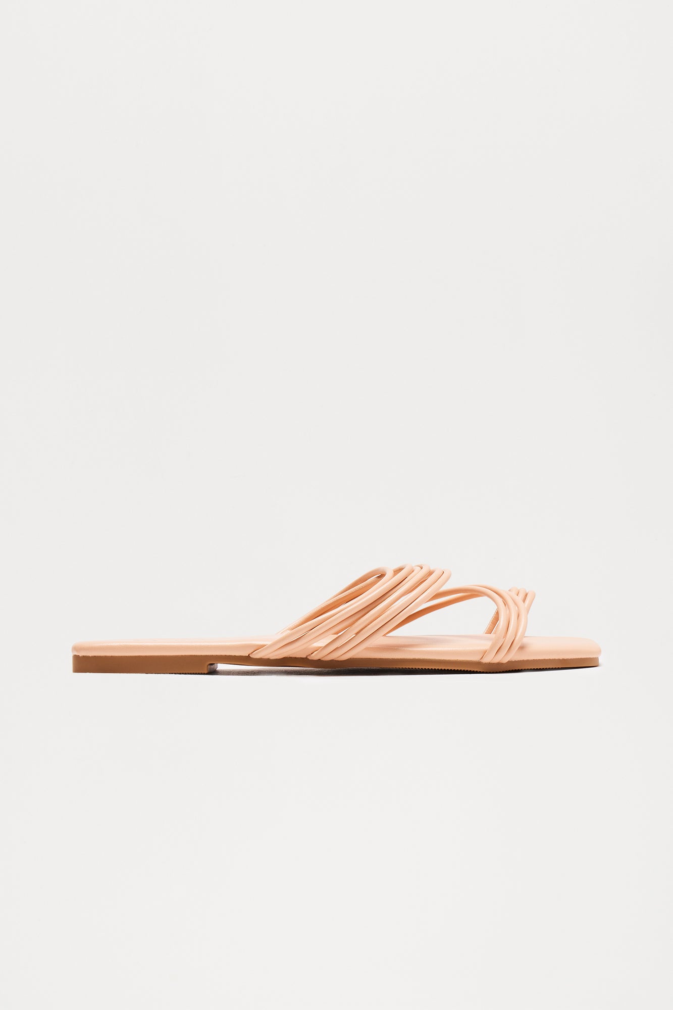 Lou Toe Ring Sandals - Camel