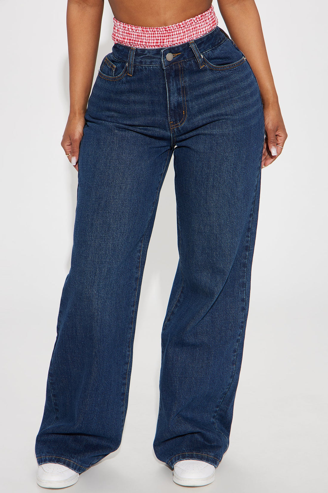 Ziggy Non Stretch Boxer Straight Leg Jeans - Dark Wash