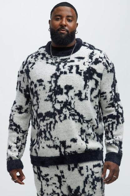 Sparrow Crewneck Sweater - Black