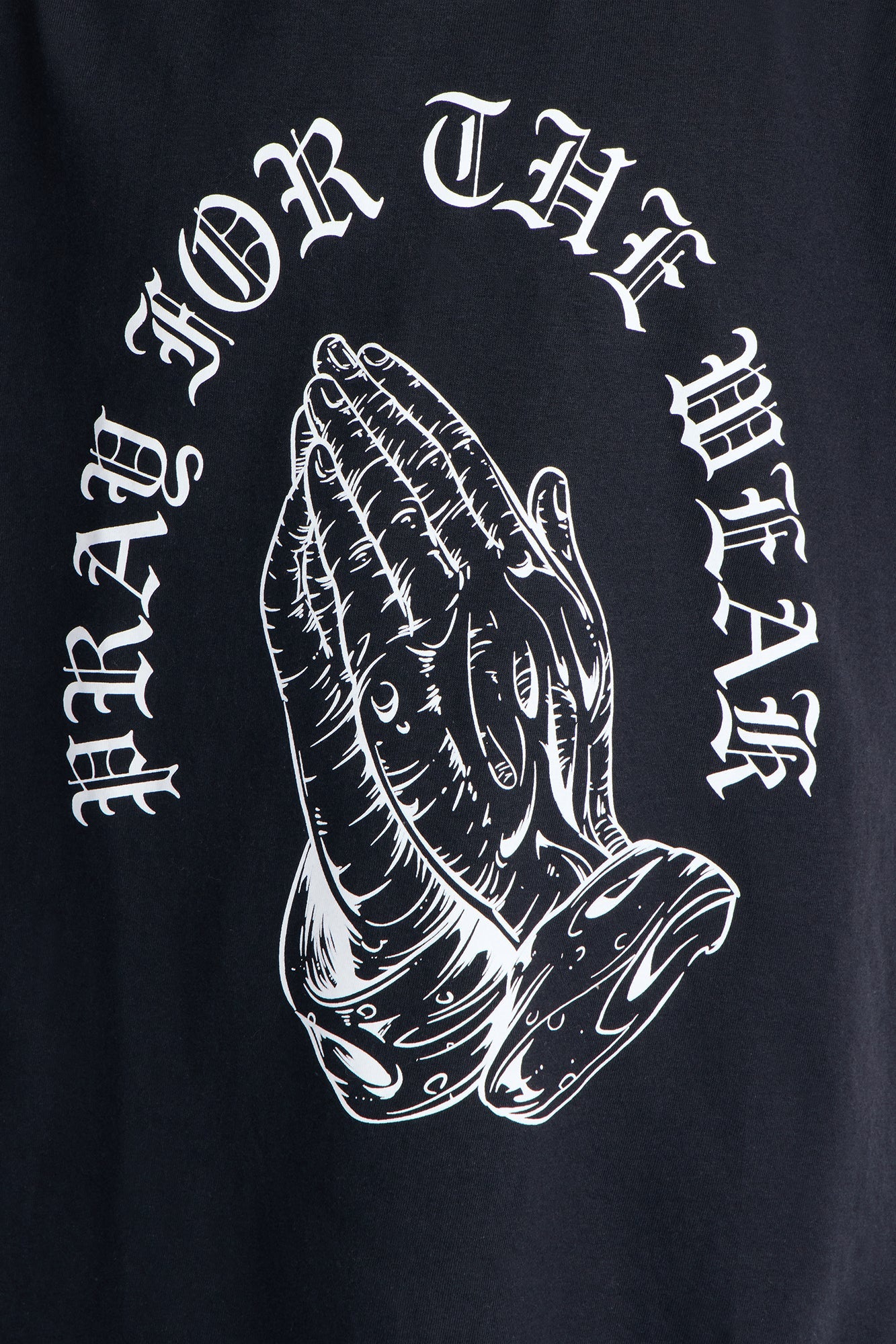 Mini Pray For The Weak Short Sleeve Tee - Black