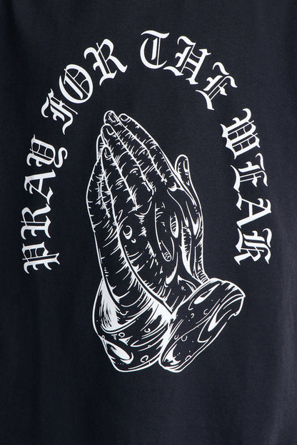Mini Pray For The Weak Short Sleeve Tee - Black
