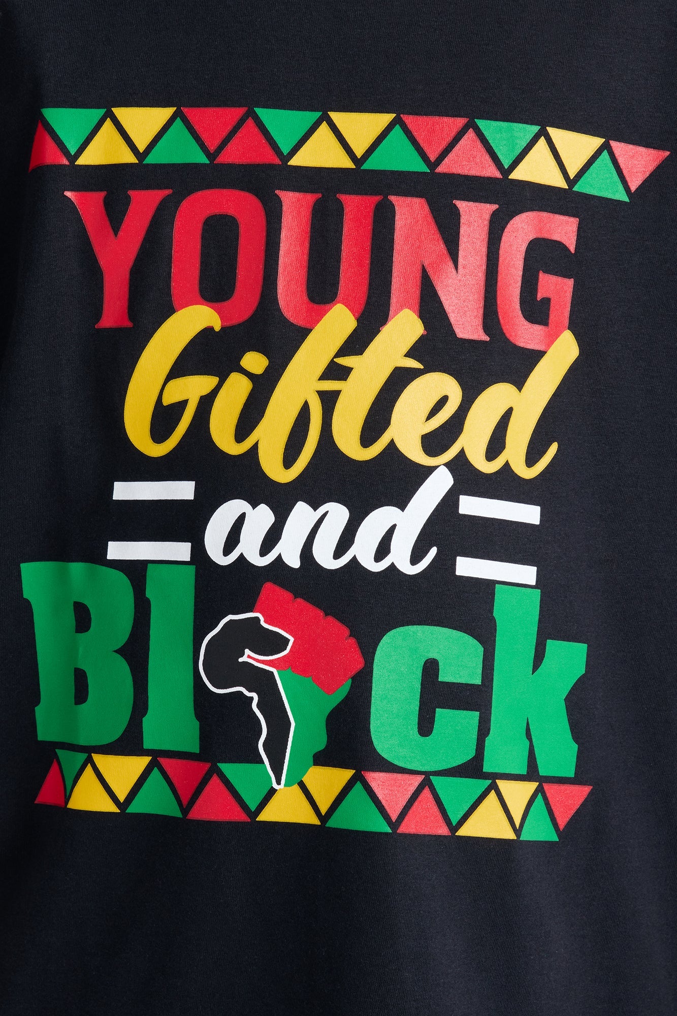Mini Young Gifted and Black Short Sleeve Tee - Black