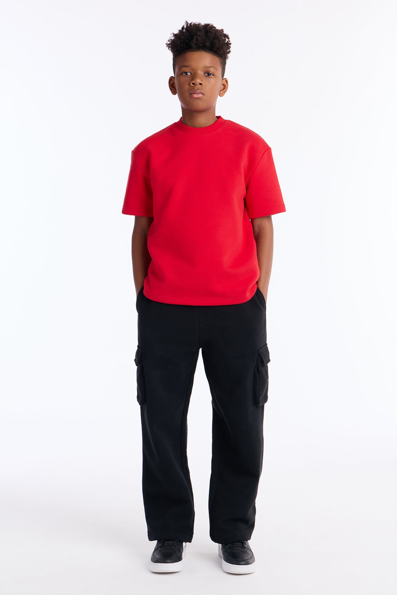 Mini 410 Oversized Tee - Red