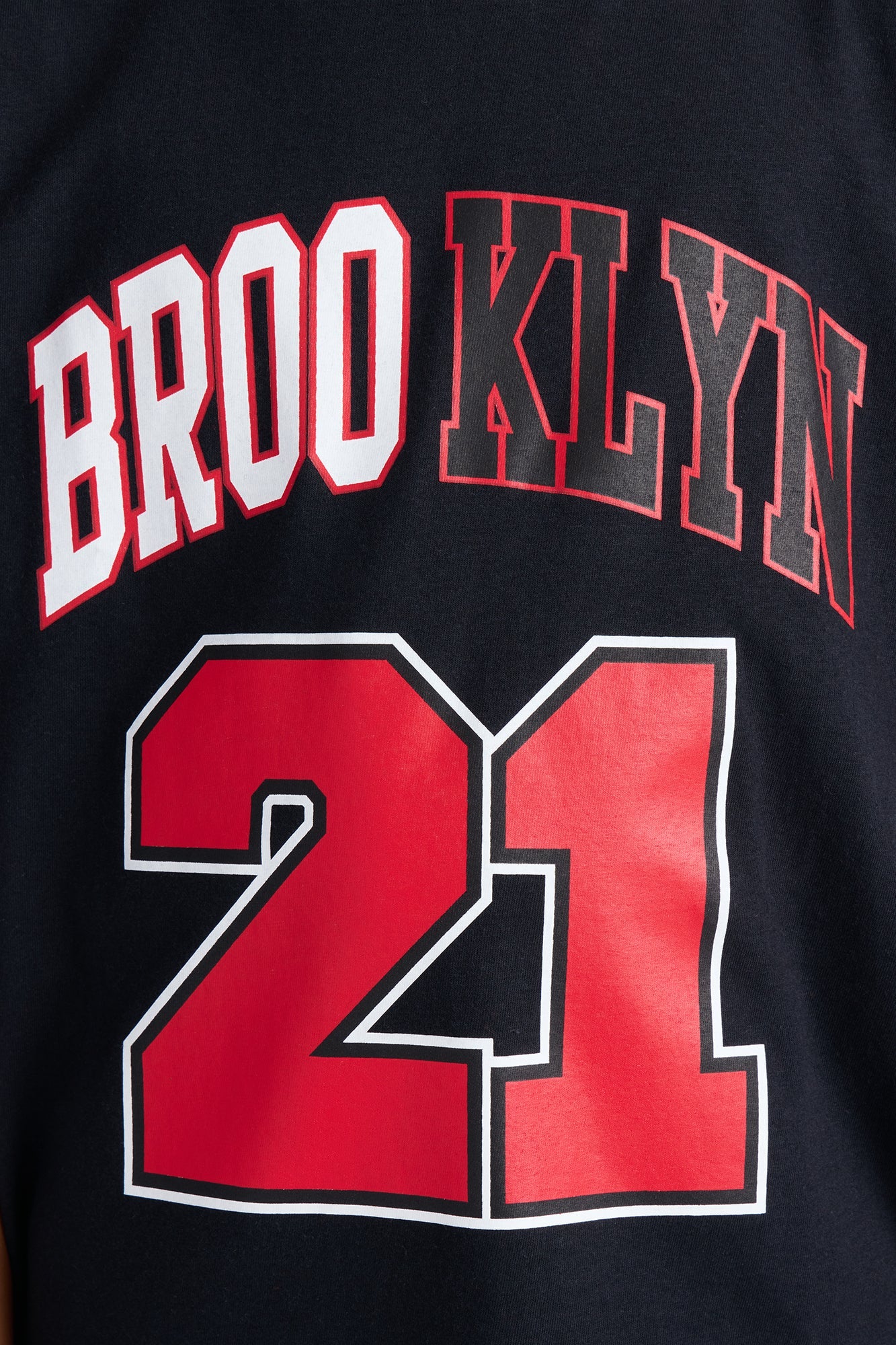 Mini Brooklyn 21 Short Sleeve Tee - Black