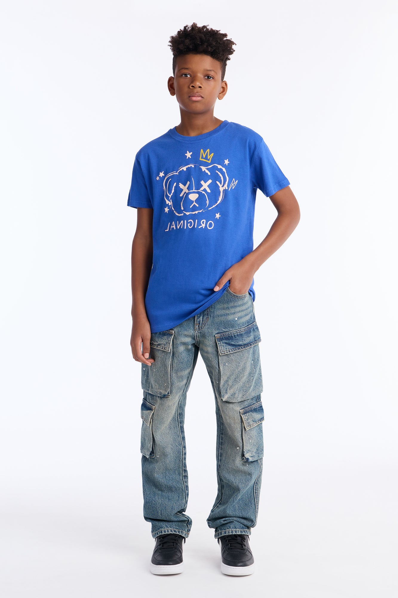 Mini The Original Short Sleeve Tee - Blue