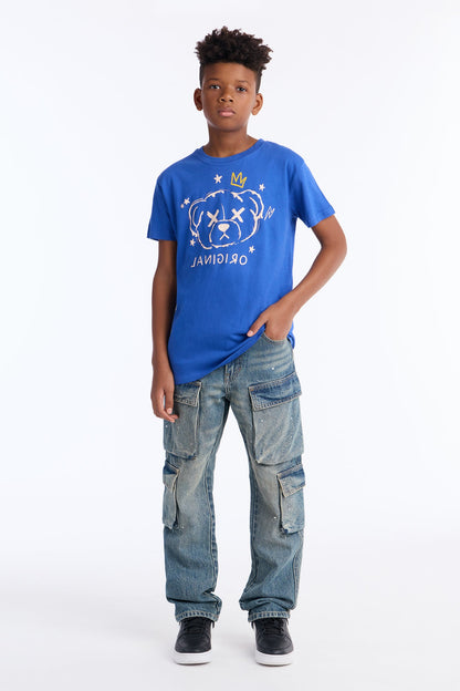 Mini The Original Short Sleeve Tee - Blue