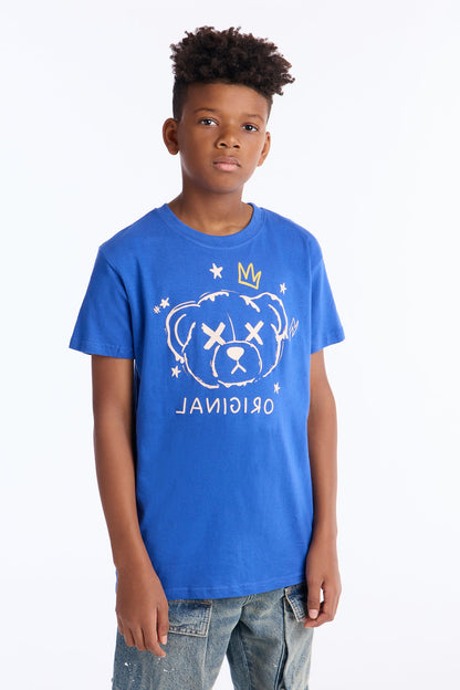 Mini The Original Short Sleeve Tee - Blue