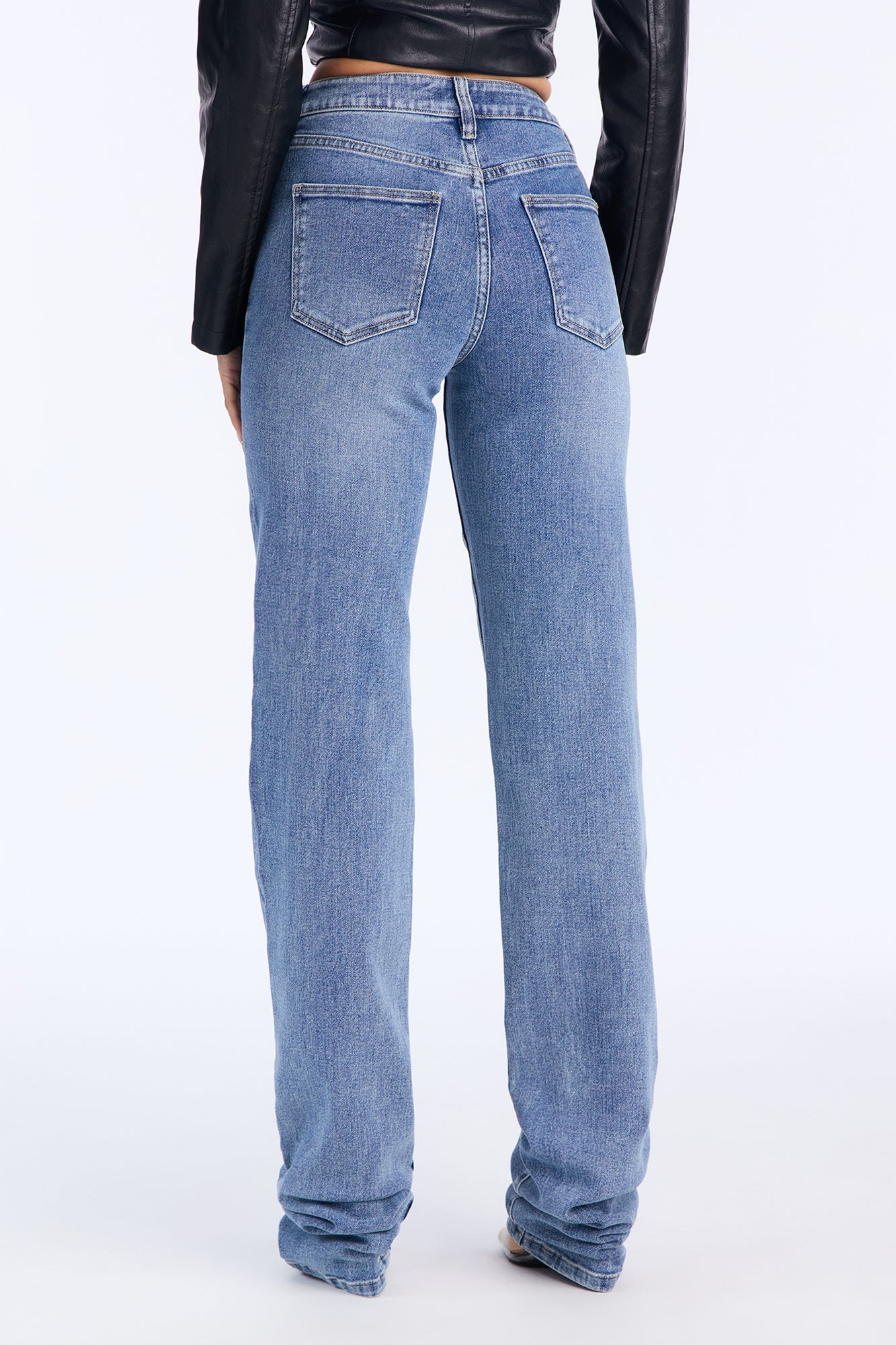 Adriatic Stacked Slim Straight Jeans - Medium Wash