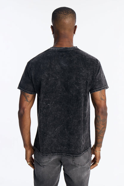 Muhammad Ali Champion Vintage Washed Short Sleeve Tee - Black Wash