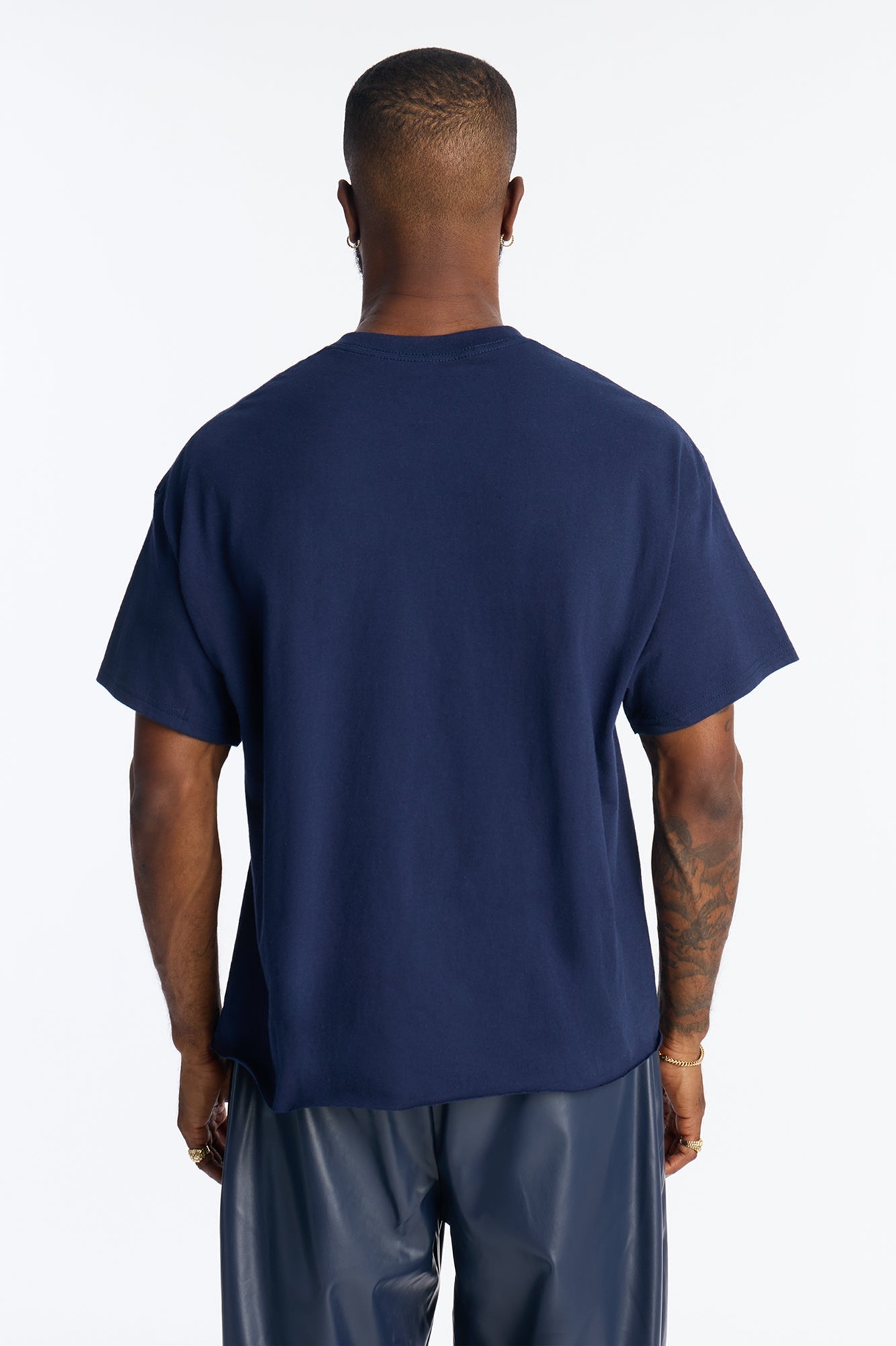 Marvel Dr Doom Infinity Stones Short Sleeve Tee - Navy