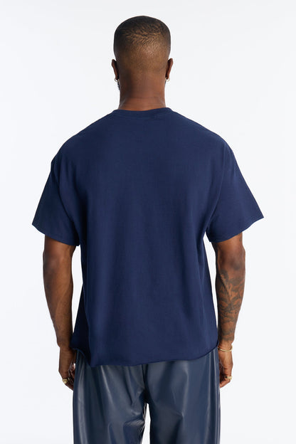 Marvel Dr Doom Infinity Stones Short Sleeve Tee - Navy