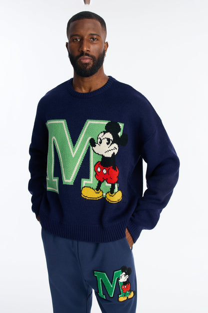 Disney Mr Mickey Sweater - Navy