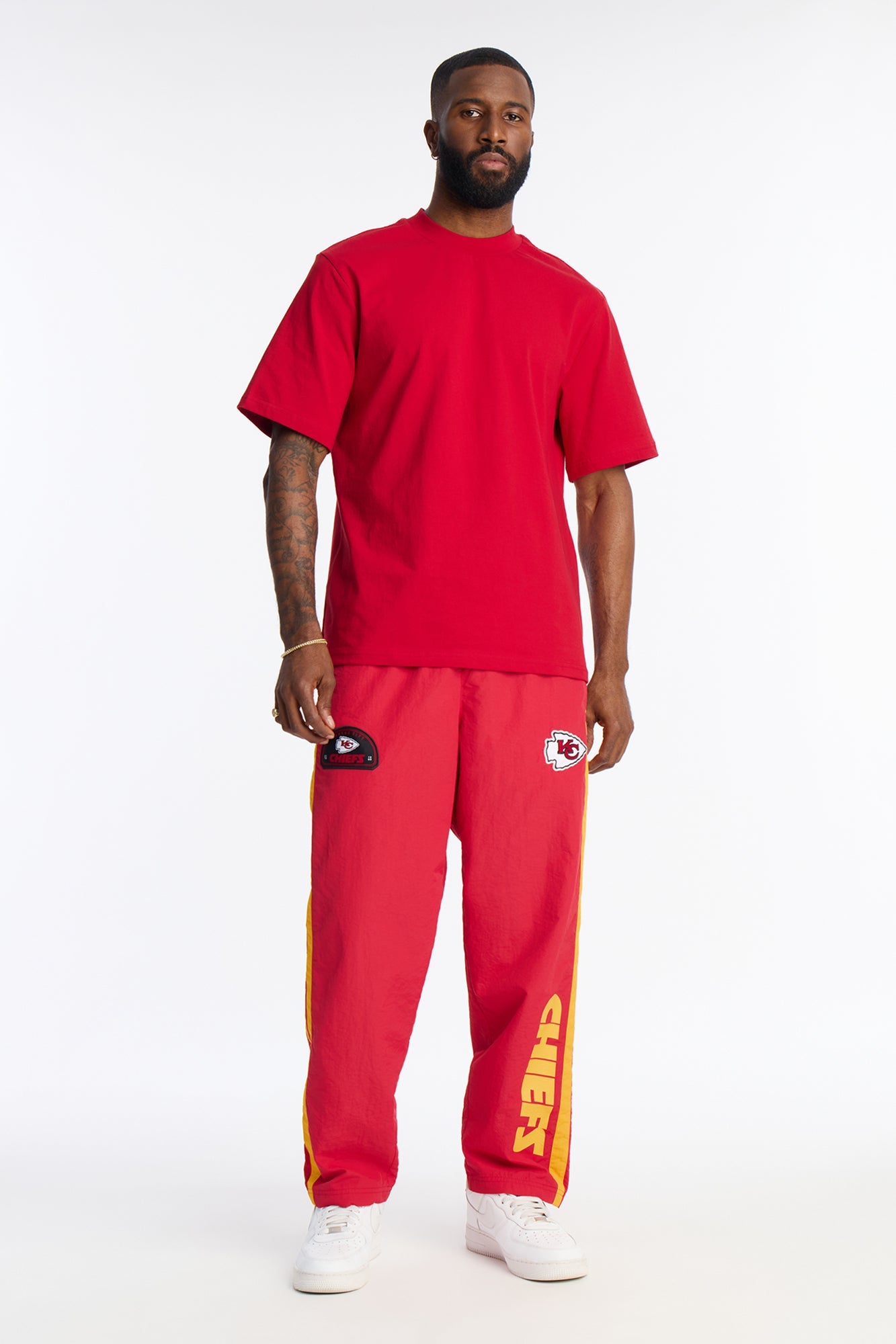 Oversized Heavyweight Tee 240GSM - Red
