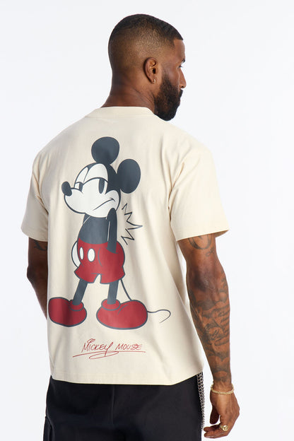 Disney Mickey Mouse Premium Short Sleeve Tee - Natural
