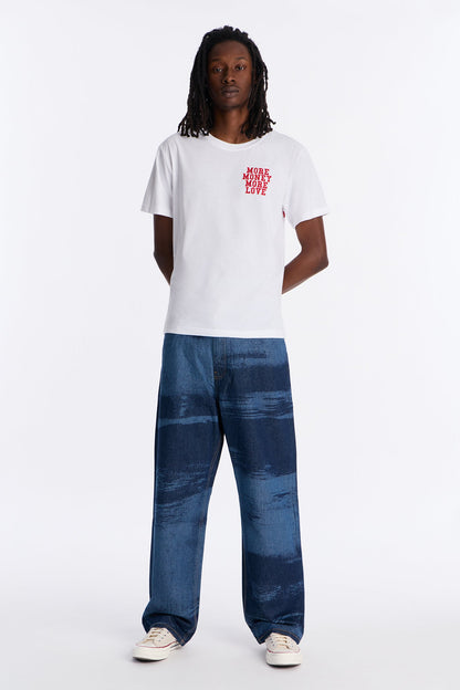 More Money More Love Short Sleeve Tee - White