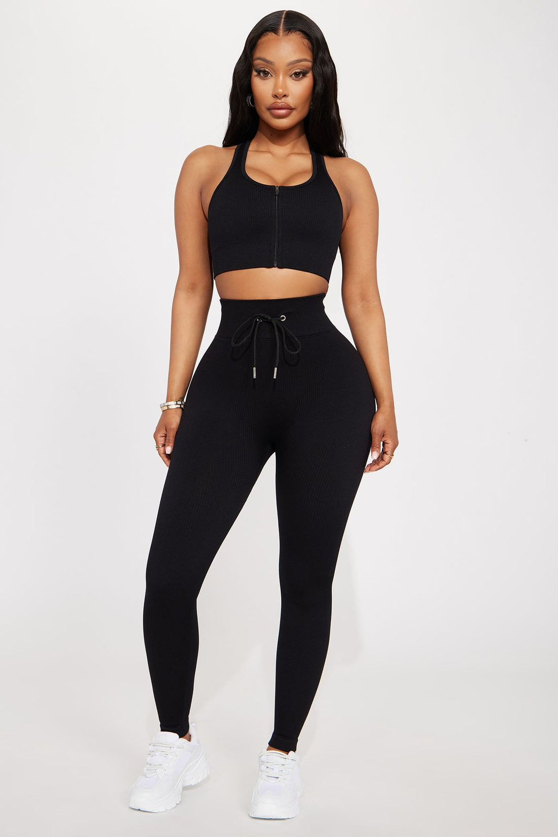 Feel The Burn Active Legging - Black