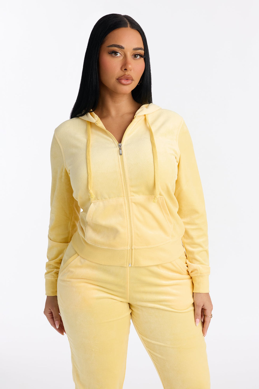 The Original Trendsetter Velour Set - Yellow