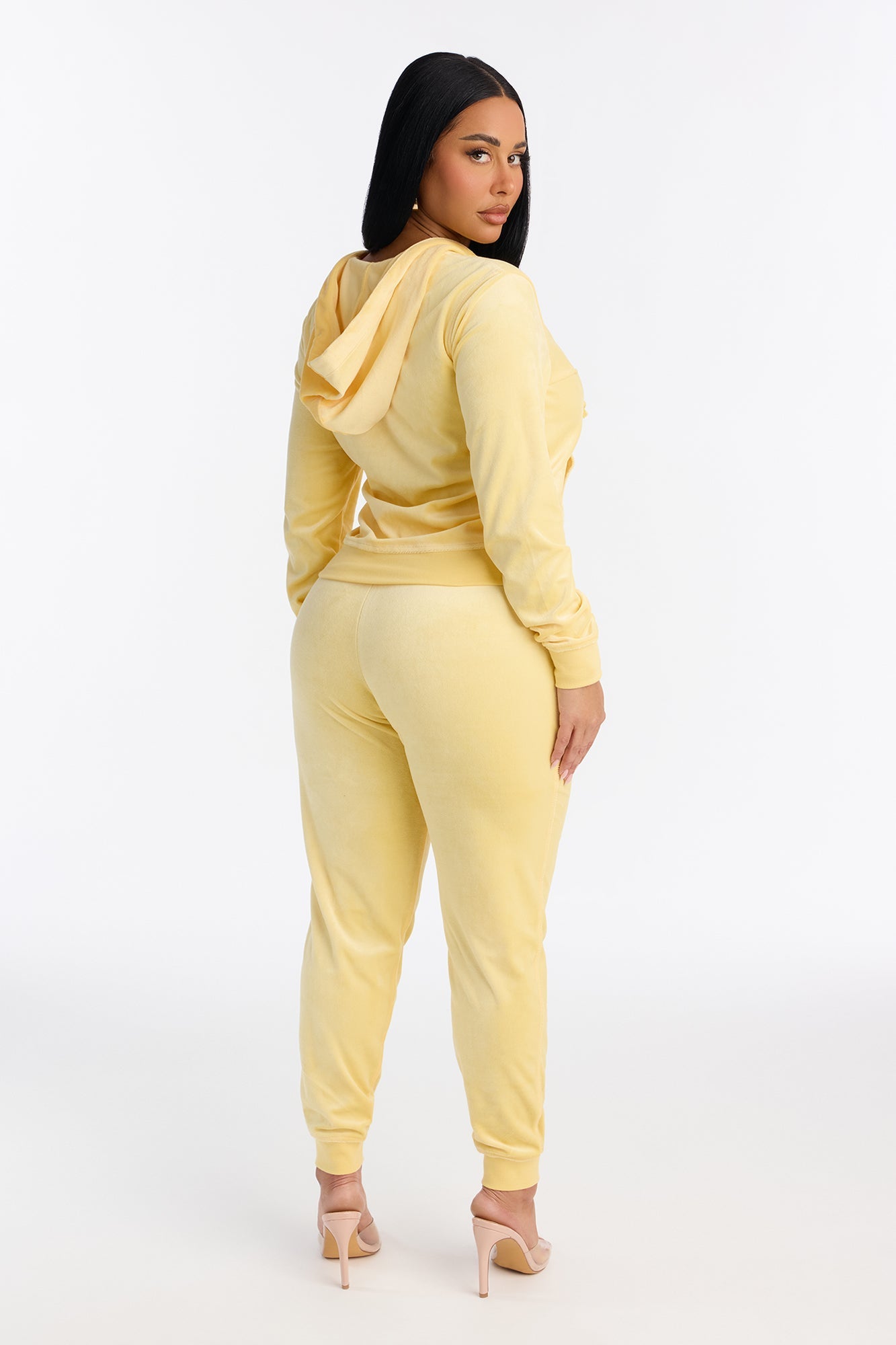 The Original Trendsetter Velour Set - Yellow