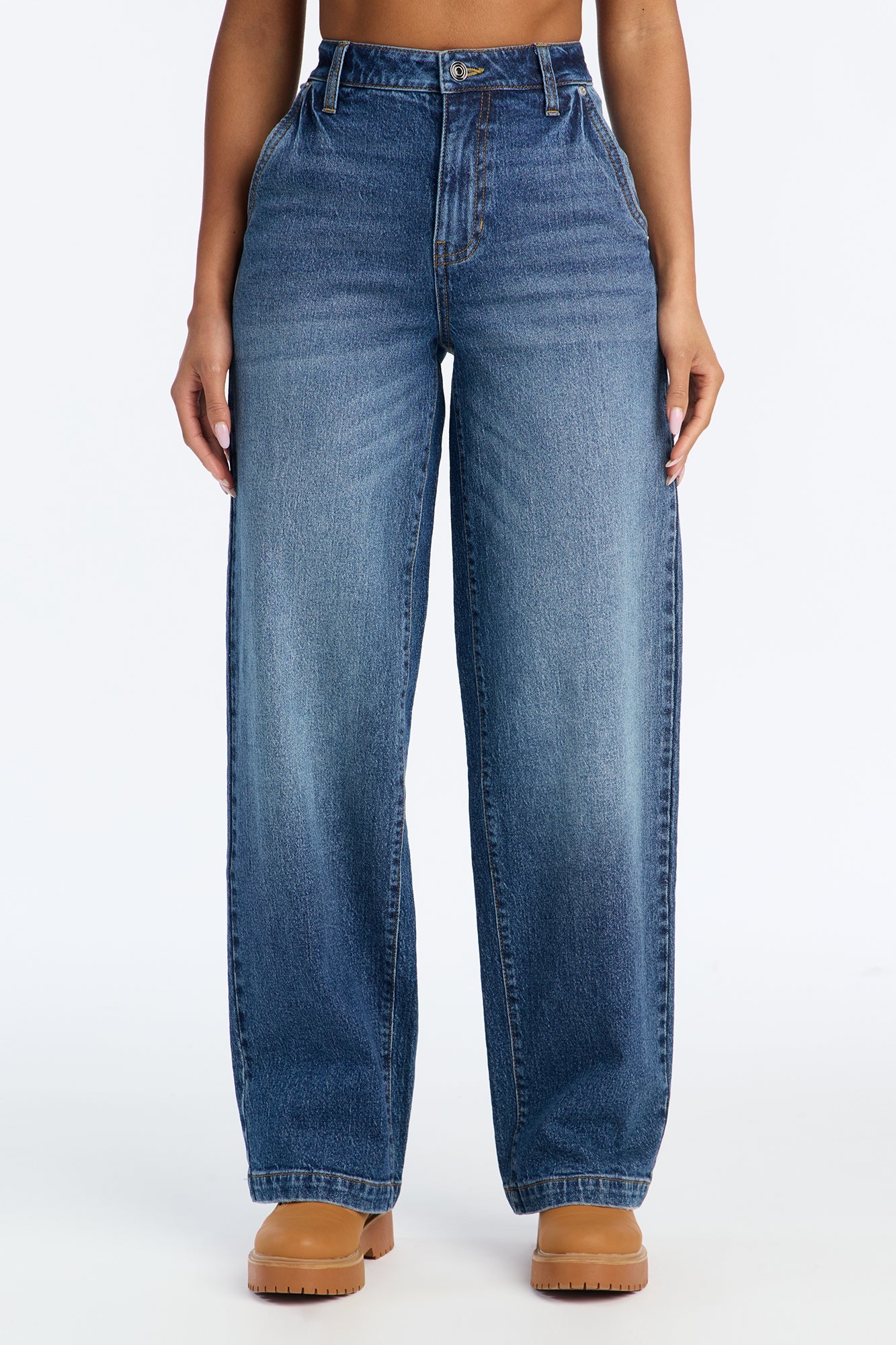 Just Relax Trouser Jeans - Dark Wash