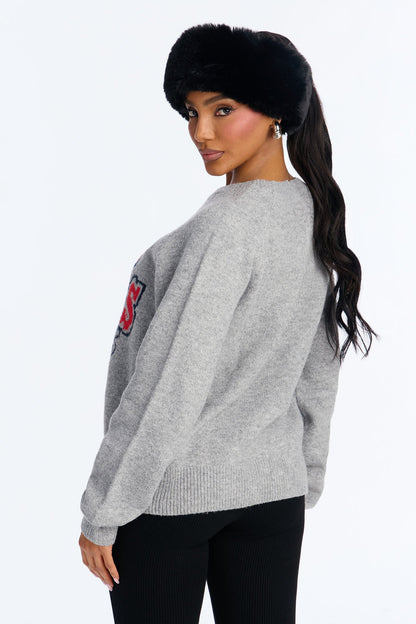 Apres Ski Club Pullover Sweater - Grey/combo