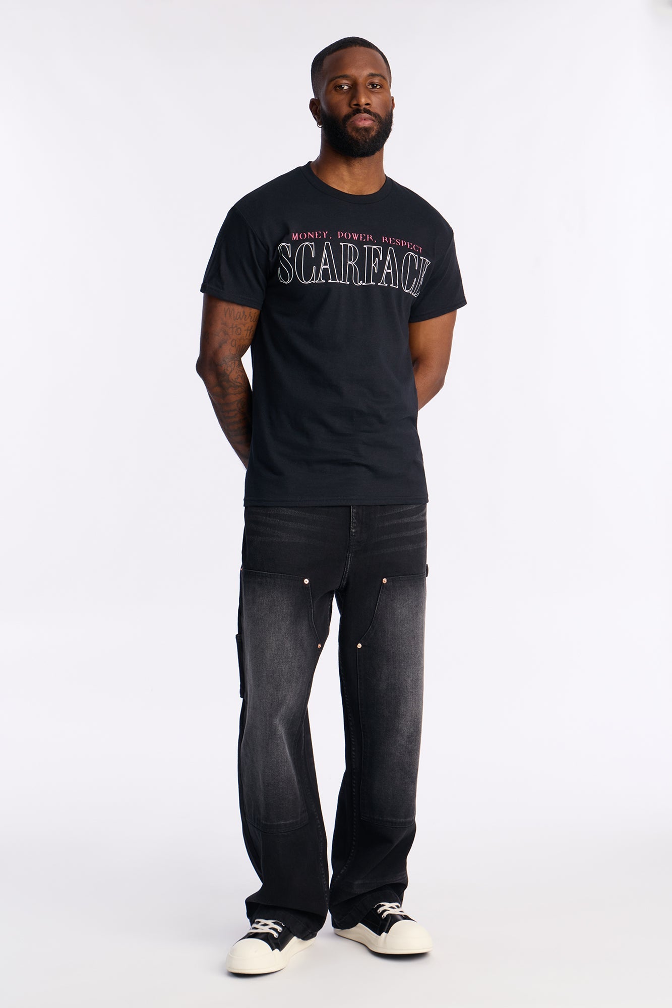 Scarface Miami 1983 Short Sleeve Tee - Black