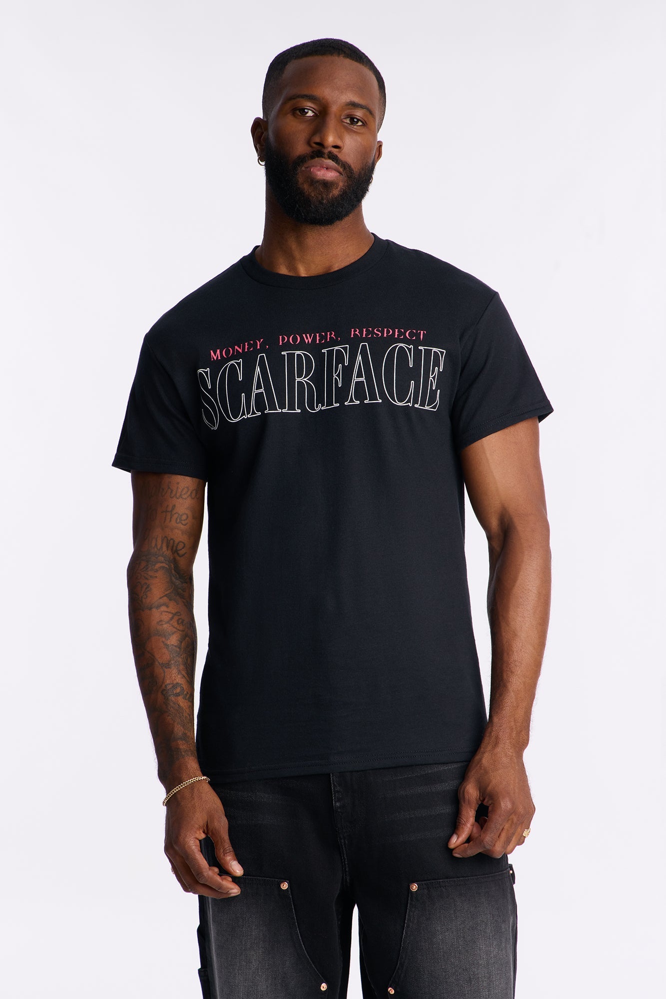 Scarface Miami 1983 Short Sleeve Tee - Black