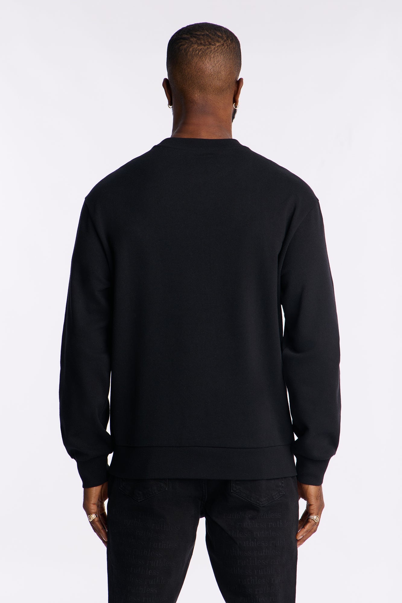 Disney Go Mickey Go Sweatshirt - Black