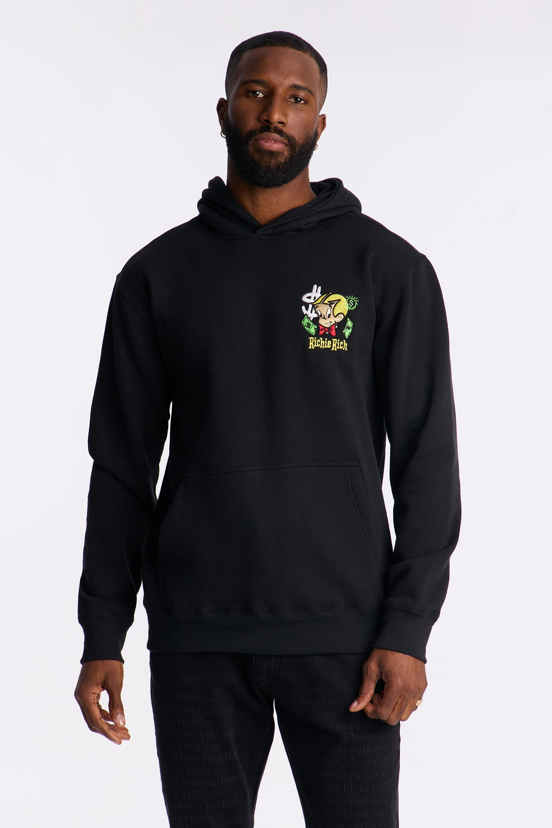 Richie Rich We Keep Winning Hoodie - Black