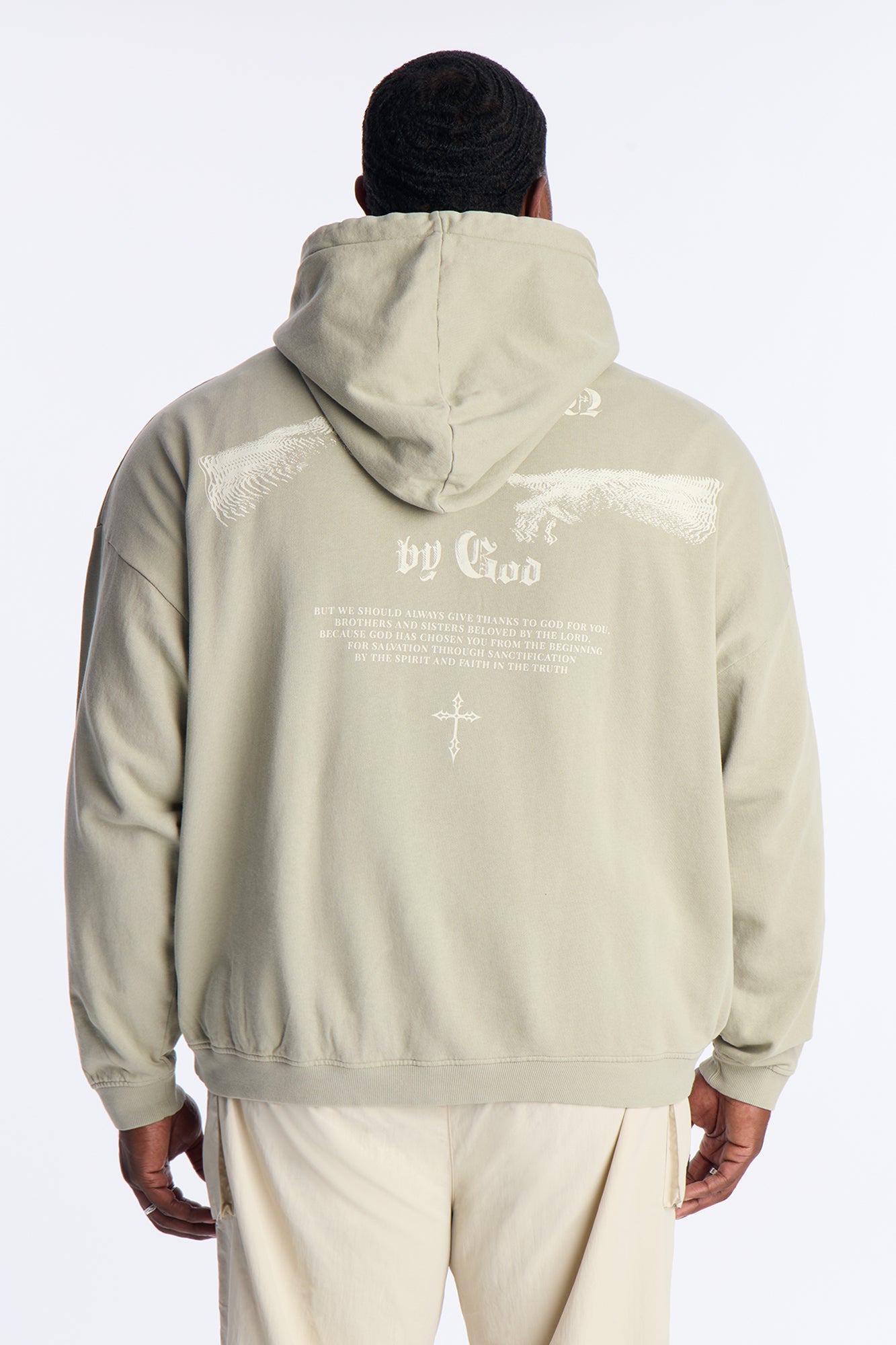 Chosen By God Hoodie - Sand
