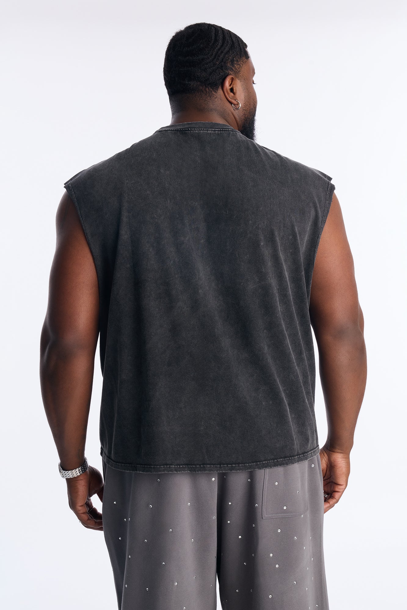 Saint Illusion Muscle Tee - Black